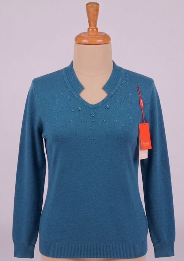 Swetry damskie Roz M-2XL, Mix Kolor Paczka 10 szt 1